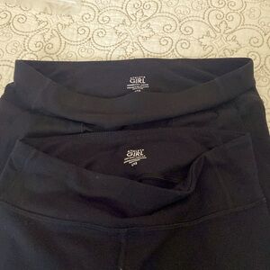 Athleta Girl’s Black Joggers Sz L